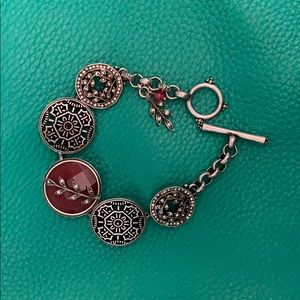 Lucky Brand Silver Charm Bracelet